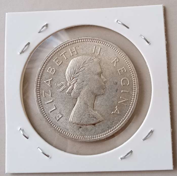 Nice 1956 union uncirculated silver 2 1/2 Shillings