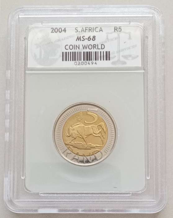 Nice 2004 Oom Paul Mintmark R5 SACGS MS68