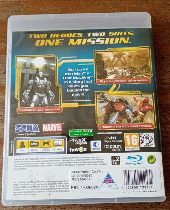 Iron Man 2 PS3