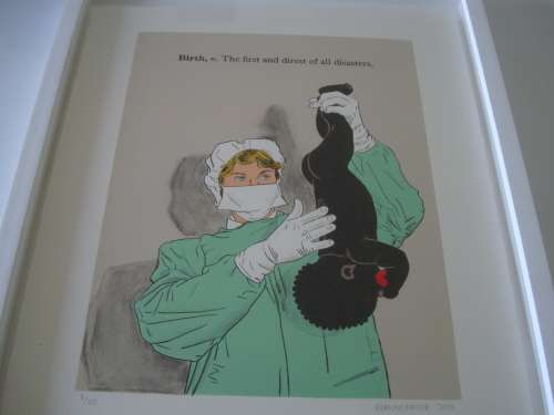 Anton Kannemeyer Lithograph Artwork Bitterkomix