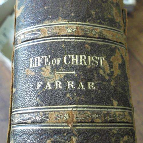 The Life of Christ, by Frederic Farrar, circa 1874, illustrated original - PRICE REDUCED!
