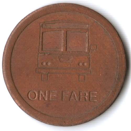 Atlanta MARTA transit token
