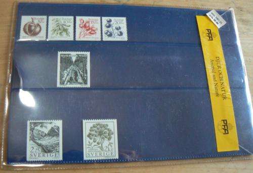 Sweden 1981-1984 sealed MNH stamps animals & nature, by PFA