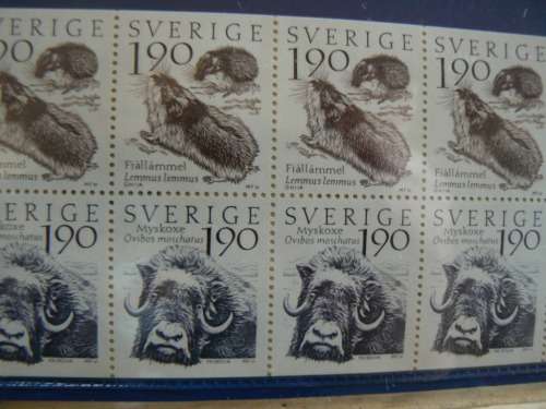 Sweden 1981-1984 sealed MNH stamps animals & nature, by PFA