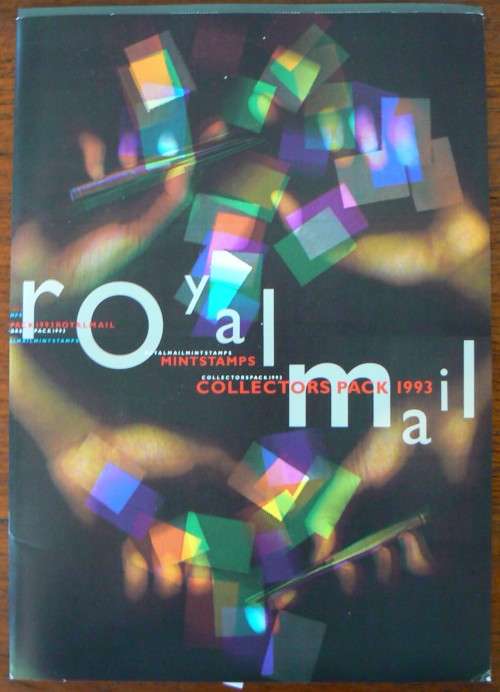 Great Britain Royal Mail Collector`s Pack 1993 with 36 MNH stamps + block of 5