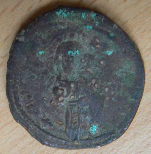 Ancient Byzantine Large Follis Michael IV (1034-1041) 9.3g, 27mm