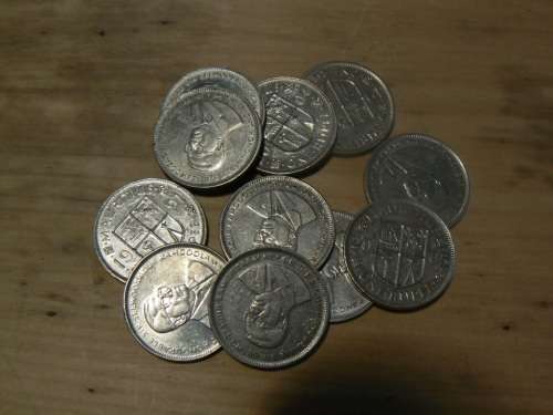 Mauritius 1 Rupee 1987 to 2000 - 11 great coins, 2007 missing