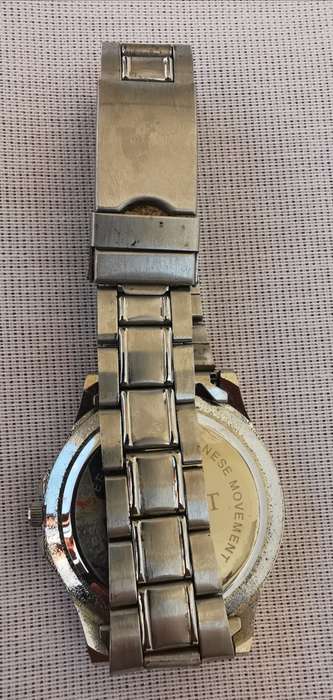 Laurent quartz watch with rotating bezel - Japanese movement - new battery, working