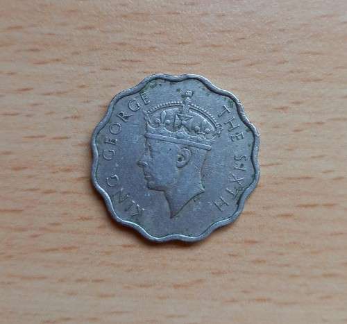 1952 Mauritius 10 Cents - rare