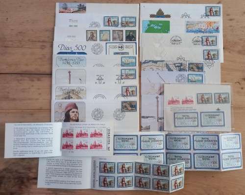 Lot of 22 items related to Dias & the Natal flood disaster 1988 - see listing for details