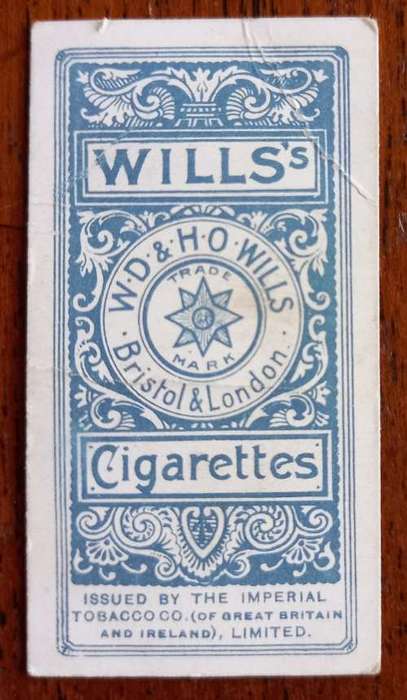 Lot of 12 early Wills cigarette cards