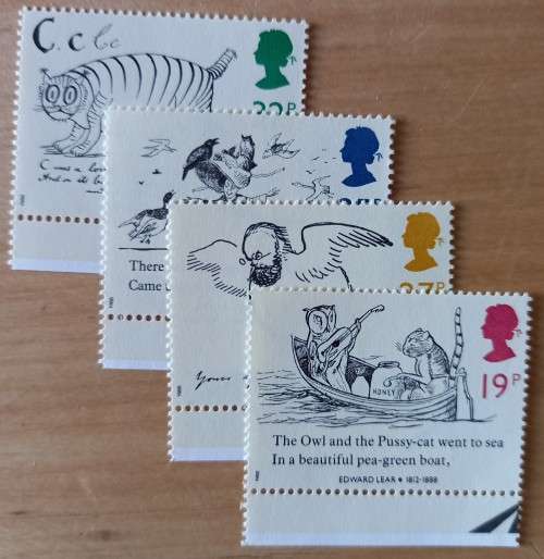 1988 Great Britain `Verse for Children` lot - see details