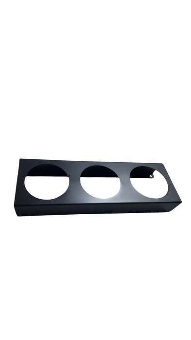 3 hole steel trailer light bracket (painted)