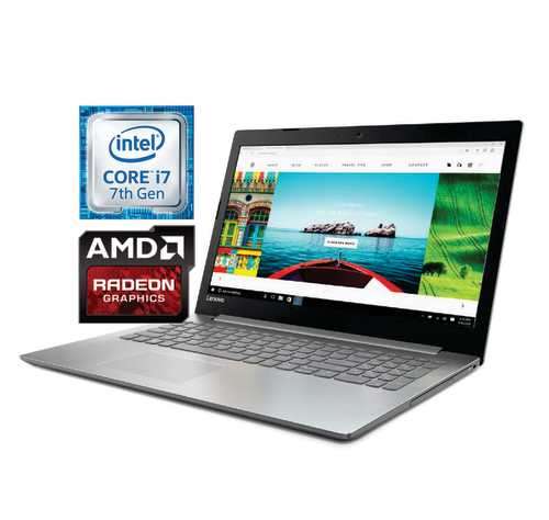 Lenovo Laptop - i7 7th gen with Radeon Grapics - 8GB DDR4 - 1TB HDD - 15.6" FHD (1920 x 1080)