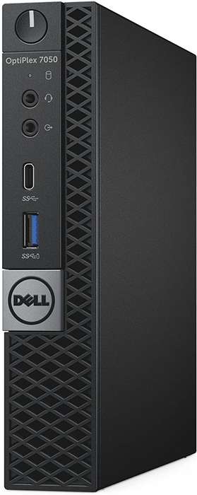 Dell Mini PC - Dell OptiPlex 7050 - Intel i7 Quad Core - 8GB Memory - 256GB SSD + 500GBHDD