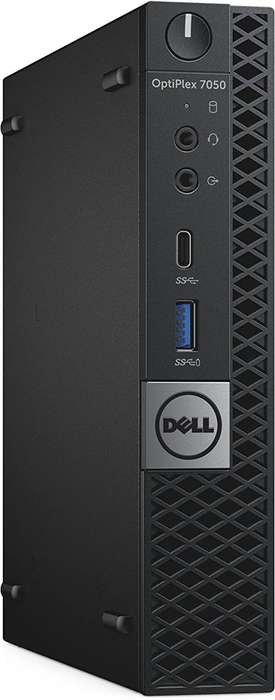 Dell Mini PC - Dell OptiPlex 7050 - Intel i7 Quad Core - 8GB Memory - 256GB SSD + 500GBHDD
