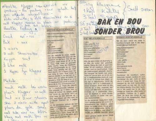 Bak en Bou sonder Brou - NG Kerk Wesmoot.