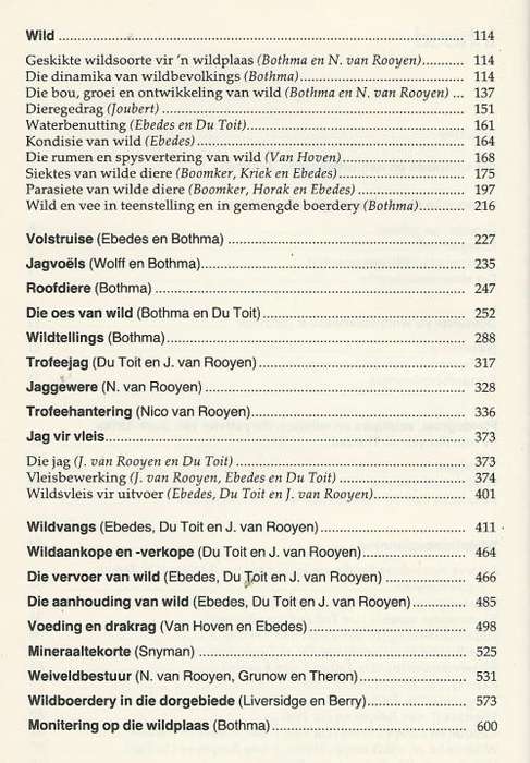 WILDPLAASBESTUUR - J. du P. Bothma (Red). Toestand:  Byna nuut.