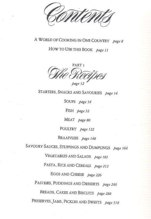 South African Cookbook.  Ed: Vincent le Roux.  Reader's Digest.