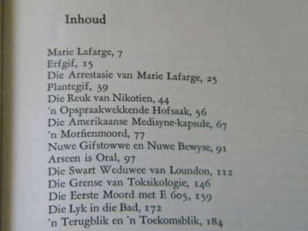 Die Gifmoordenaars - Thorwald.