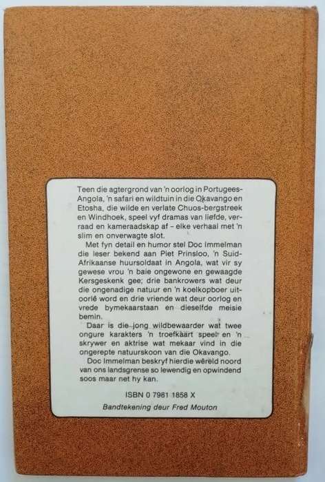 Kersfees in Carmona. Doc Immelman. Grensoorlog.