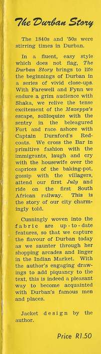 The Durban Story - Barbara Campbell Tait.