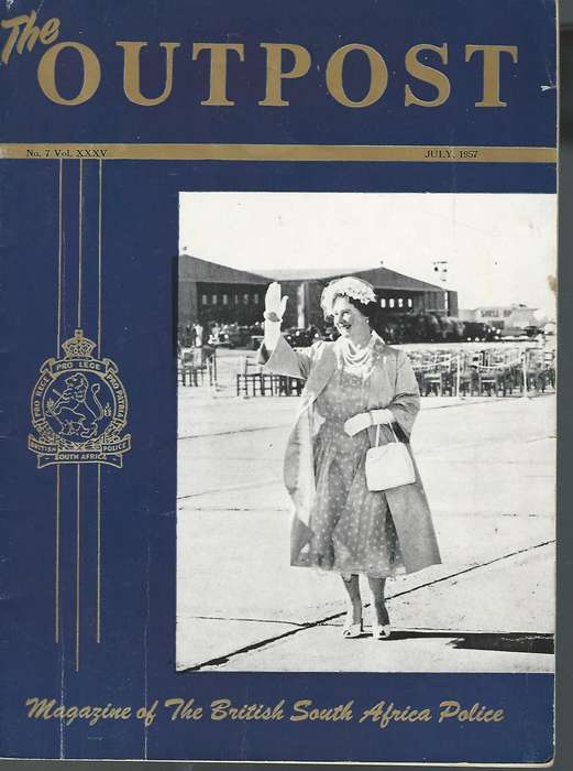 The Outpost. No.7. Vol XXXV.  Jul 1957. BSAP. Rhodesia.