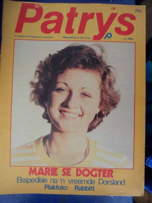 Patrys. Jeugtydskrif. Julie 1976. Jet Jungle.