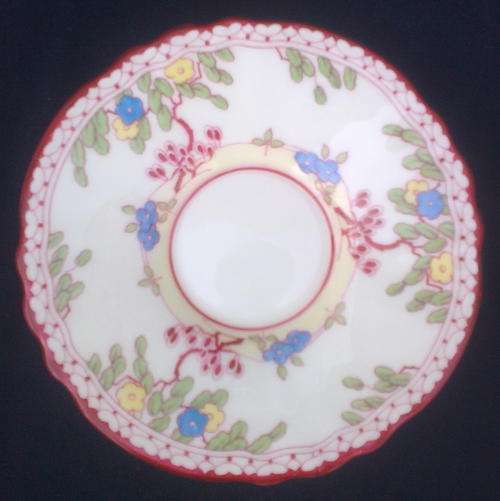 Lovely ROYAL DOULTON BONE CHINA SAUCER #1, made in England c.1930.