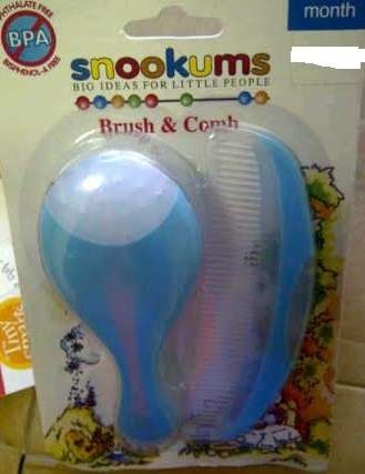 Snookums Brush & Comb Set