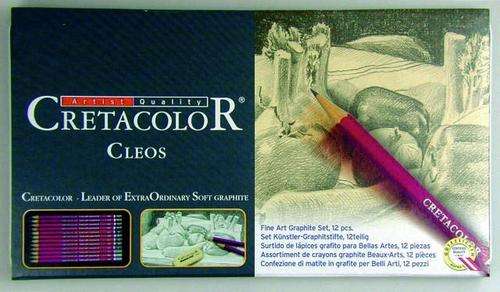Cretacolor - Graphite Pencil Set - 12 pc tin