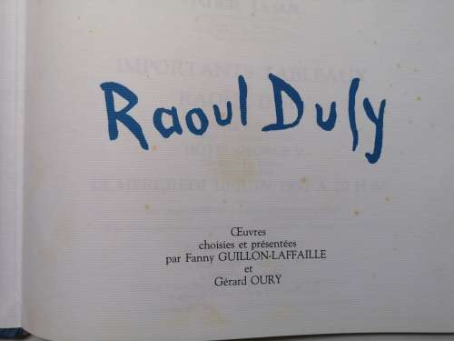 Raoul Dufy: Important Paintings