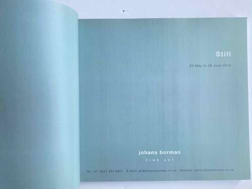 Still: Johans Borman Exhibition Catalogue 2014
