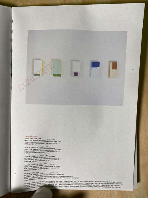 Richard Tuttle: In Parts: 1998-2001