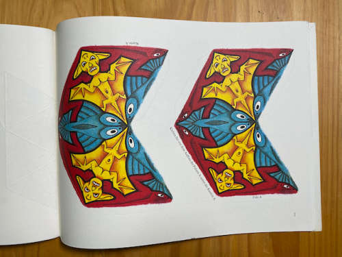 M.C. Escher: kaleidozyklen (Kaleidocycles)