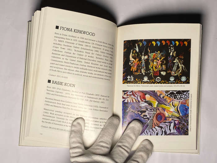 A Directory of South African Contemporary Art, Vol. 1: Painting 1997/1998