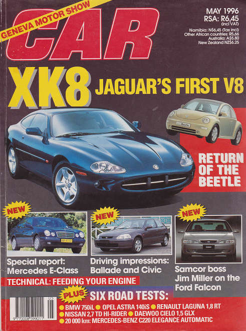 CAR MAGAZINE MAY 1996