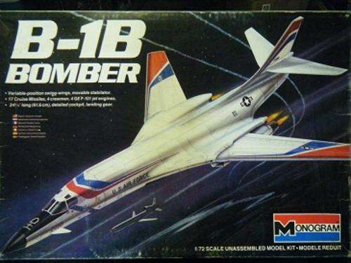 B-1B BOMBER-MONOGRAM-1:72 SCALE