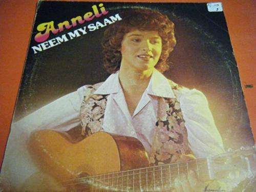 ANNELI-NEEM MY SAAM-SPEED33-LP-COVER HAS RING WEAR AT FRONT-LP IS GOOD