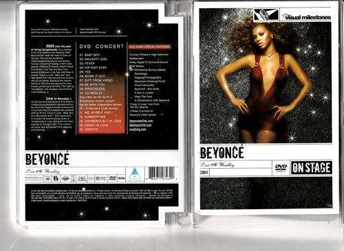 BEYONCE'-LIVE AT WEMBLEY 2004-DVD-USED ONLY 1 TIME-EXCELLENT CONDITION-SEE SCANS AND PICS