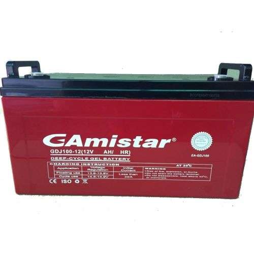 100Ah Deep Cycle Gel Battery Solar 12V - Gamistar