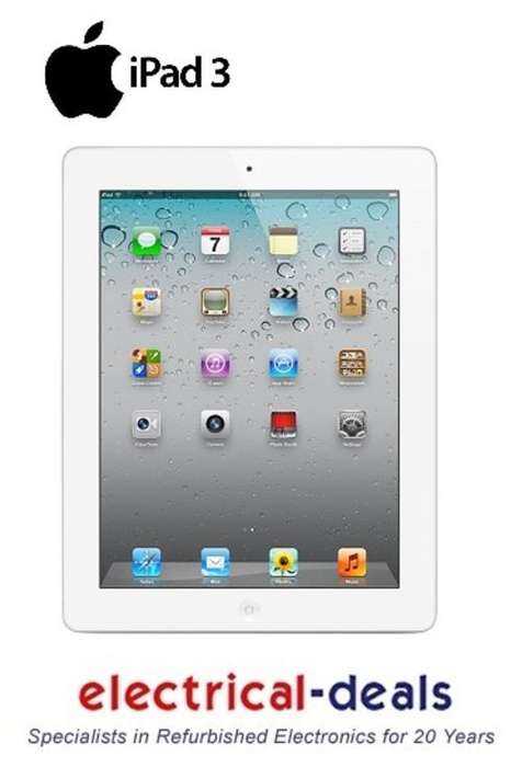 Apple iPad 3rd Generation 16GB White WIFI plus Pouch *****LATE ENTRY****