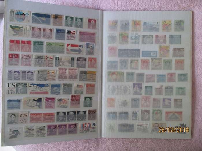 CLEAN A4 STOCKBOOK FULL OF MIXED WORLD STAMPS