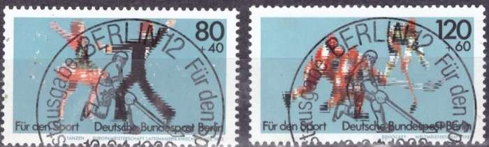 BERLIN 1983 Sports CTO SET CV R94 SG B660/1 DISCOUNTED