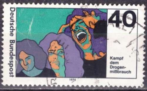 GERMANY 1975 Drug Abuse ULH CV R10.50 SG 1760