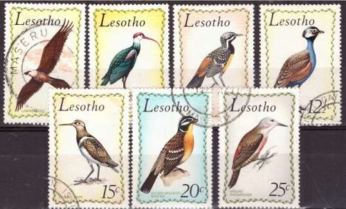 LESOTHO 1971 Birds UNH CV R455.70 SG 204-10