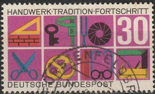 GERMANY 1968 Trade ULH CV R13-65 SG 1458
