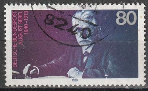 GERMANY 1988 The 75th Anniversary of the birth of August Bebel, Politician ULH CV R17.60 SG 2250
