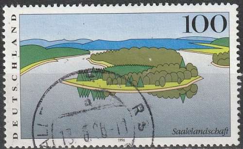 GERMANY 1996 Landscapes ULH CV R30.80 SG 2711