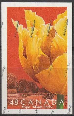 CANADA 2002 The 50th Anniversary of the Canadian Tulip Festival Self Adhesive UNH CV R18.70 SG 2135